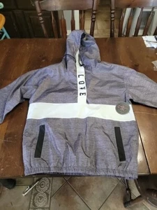 Thrill 94 Damen Love Windbreaker mit Kapuze Gr. 3x grau neu mit Etikett - Bild 1 von 4