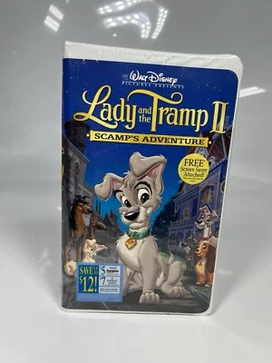 (Sealed) Disney’s Lady and The Tramp 2: Scamp's Adventure VHS 2001 - Image 1 of 4