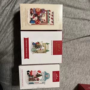 Hallmark Christmas Window Bundle 2008, 2023, 2024 Members Exclusive - Picture 1 of 7