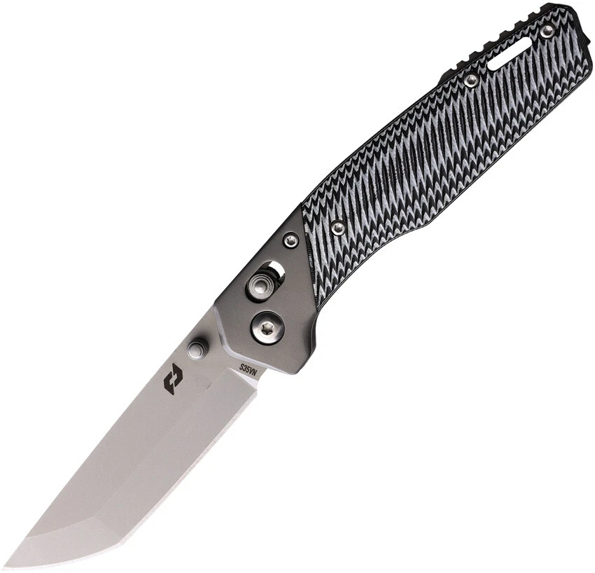Schrade Truix Pivot Folding Knife CPM S35VN Steel Black G10 1136250