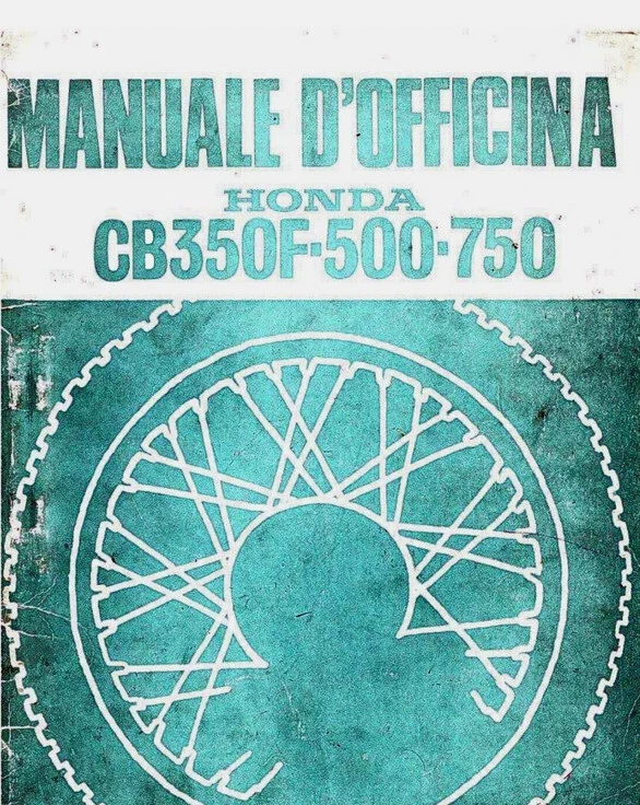 Manuale Officina HONDA CB350F - CB 500F - CB350 - CB500 - CB750 - Immagine 1 di 1