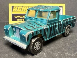 1975 Corgi Toys 438 QUAKER QUAKE-UP Promo LAND ROVER 109” Whizzwheels - Green C - Picture 1 of 10