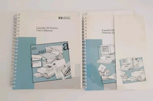 HP LASERJET III PRINTER USER'S MANUAL Software Application Notes Quick Reference - Picture 1 of 8