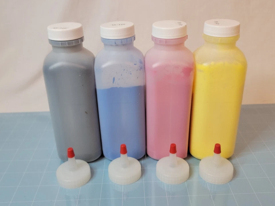 Ricoh Aficio Toner Color For CL3500 CL3500N Refill Kit Type 125 BCMY - Image 1 of 3