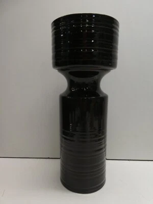 POTTERY CERAMIC MID CENTURY CYLINDER STUDIO VASE BESWICK #26 - Image 1 of 4