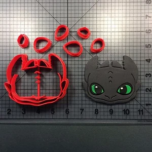 Dragon Training Movie - Night Dragon 266-B602 Cookie Cutter Set - Picture 1 of 2