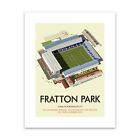 Fratton Park, Home of Portsmouth FC 28x35cm Art Print by Dave Thompson