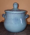 made in Italy blue covered bean pot