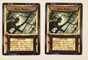 River Region (2) L5R Legend of the Five Rings CCG Anvil of Despair 1996 - Picture 1 of 1