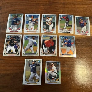2014 Bowman Rookie Lot 1st Bowman, RC, And Bowman Chrome Springer, Arcia, Bundy. - Picture 1 of 2