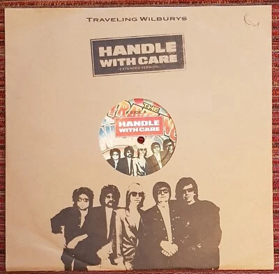 TRAVELING WILBURYS PETTY ORBISON GEORGE HARRISON RARE UK 10 INCH SINGLE, MINT - Image 1 of 2