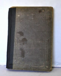 ANTIQUE BOOK 1860 Merrys Gems Prose and Poetry UNCLE MERRY Hand Colored Frontis - Picture 1 of 2