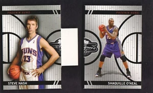 2008-09 Topps Co-Signers Basketball Changing Face CF24 Shaq O'Neal/CF18 Nash - Picture 1 of 2