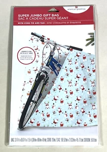 American Greeting Super Jumbo Gift Bag 3.17ft X 6.67ft X 1.5ft Christmas Wrap - Picture 1 of 5