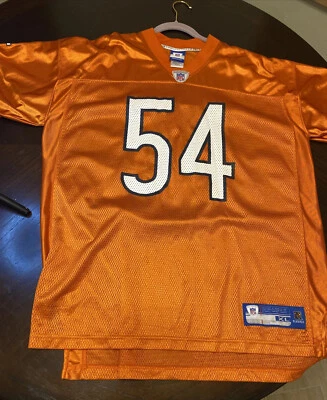 Camiseta Reebok On Field XL laranja Brian Urlacher NFL - Imagem 1 de 4