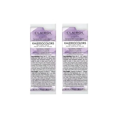 Clairol Professional Kaleidocolors pó tonal clareador violeta 1 oz (pacote com 2) - Imagem 1 de 4