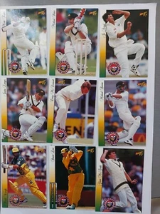 1997/98 Select Cricket Trading Card Base Set 66/100 Cards -International Series - Picture 1 of 16