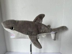 "Juguetes de vida silvestre coleccionables Walmart de 15"" gran peluche de tiburón blanco" - Imagen 1 de 11
