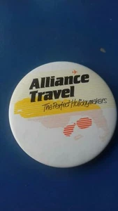 Insignia vintage de viaje Alliance - Imagen 1 de 2