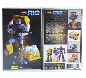 New FansToys FT-47 FT47 RIG G1 MP Huffer FT Action Figure toy in stock - Picture 1 of 12