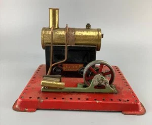 MAMOD MODELL DAMPF STATIONÄRER MOTOR UNGEPRÜFT MIT BRENNERTABLETT BENÖTIGT ETWAS TLC - Bild 1 von 8
