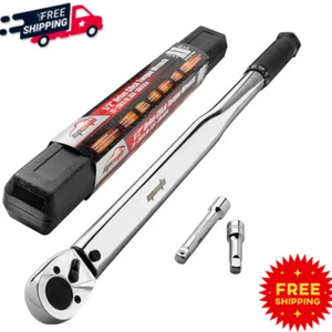 1/2-Inch Drive Click Torque Wrench 25-250 ft.-lb./33.9~338.9 Nm Easy Storage US - Bild 1 von 8