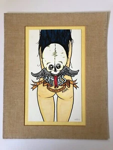 Todd Bratrud Original Art Consolidated Mark Gonzales Ed Templeton Rare - Picture 1 of 2