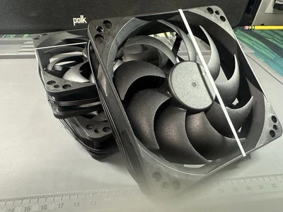 Silverstone CC12025L Case Fan 3 Pack  (120mm Black) - Image 1 of 4