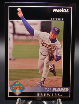1992 Pinnacle 92 Rookie Prospect #249 Cal Eldred RC NM - Image 1 of 2