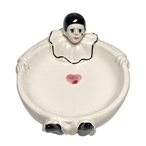 Vintage Pierrot Ceramic Clown Soap Dish - Bild 1 von 7