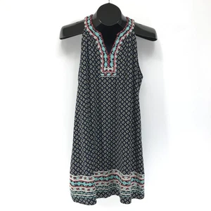 Anthropologie THML Faye abito con ferretto ricamato donna medio estivo bohemien - Foto 1 di 10