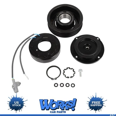 AC A/C Compressor Clutch Kits For BMW 535d 3.0L 2014-2016 For X5 3.0L 2014-2018 Foto 1 de 4