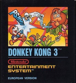 Nintendo NES - Donkey Kong 3 #Bienengr&auml;ber PAL-B Modul
