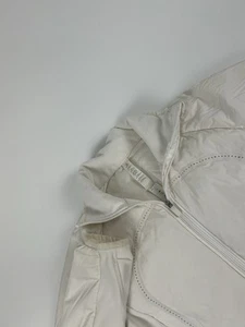 Chaqueta Lululemon WMNS TALLA 2 Blanca Run For Cold Primaloft Puffer Ligera Cremallera - Imagen 1 de 8