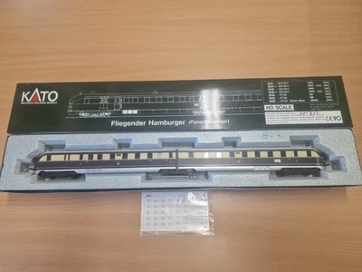 Kato H0 30701-1 Express Railcar SVT 877 DRG - Purple/Beige - Never Used! - Image 1 of 4