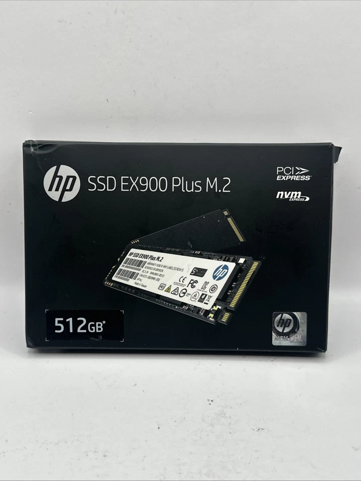 HP EX900 Plus 512GB M.2 2280 PCIe Gen 3 x4 Internal SSD Solid State Drive - Image 1 of 4