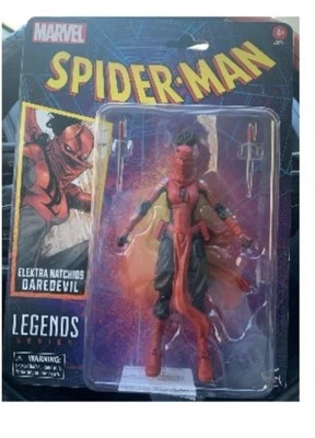Figura de acción Elektra Natchios Daredevil serie Marvel Legends, coleccionable de 6" Foto 1 de 2