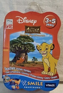 Vtech V.Smile Game Disney's The Lion King Simba's Big Adventure Cartridge - Picture 1 of 3