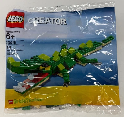 LEGO Creator 20015 Crocodile BrickMaster Exclusivo Juego de Polybag - Nuevo y Sellado Foto 1 de 4