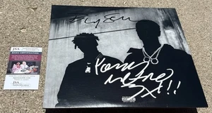 BIG SEAN & METRO BOOMIN SIGNED Vinyl JSA COA Double Or Nothing RAP HIP HOP - Picture 1 of 5