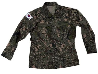 Подлинный ROK южнокорейской армии "Granite B" военная куртка излишки BDU 2 кармана - Изображение 1 из 4