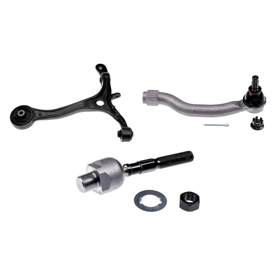 For Honda Accord Crosstour 10-11 Control Arm and Tie Rod End Kit Solutions Front - Imagem 1 de 1