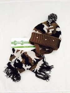 PETCO Wag-a-Tug CAMO Hat and Scarf Set size MEDIUM/LARGE  - Picture 1 of 1