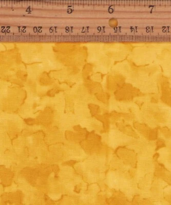 Gemstones by Fabri Quilt Yellow Gold Fabric 1.25 yards by 44 inches - Image 1 of 2