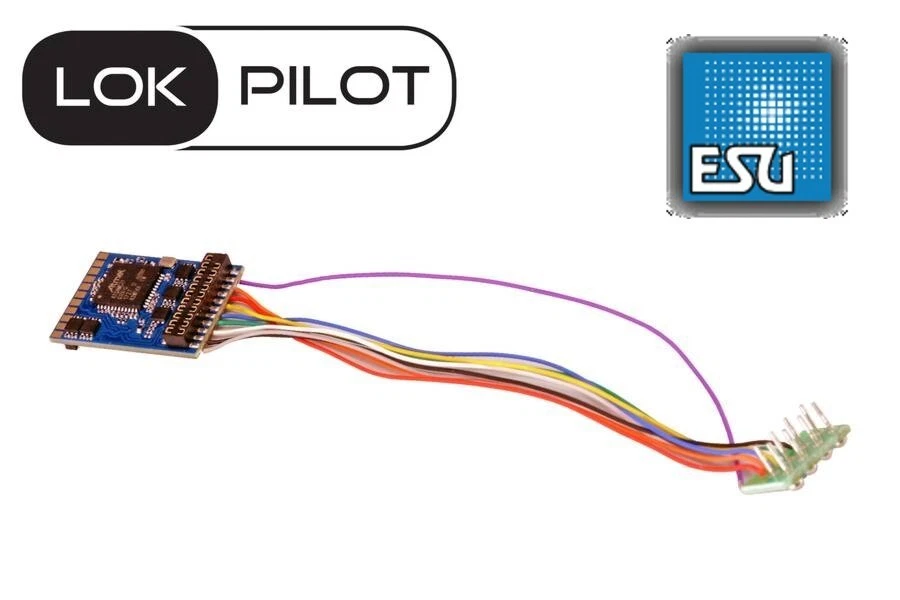 ESU 59610 LokPilot 5 DCC/MM/SX/M4, 8-pin NEM652, Retail, Spurweite H0 ,0 - Bild 1 von 1