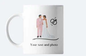 Personalisierter Geschenk Kaffee Rum Becher Tasse Geburtstag Weihnachten Name Text Ihn Ihr Schnaps - Bild 1 von 3