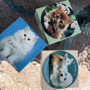 Vintage Springbok 7” Mini Jigsaw Animal Puzzles - Hallmark - Lot Of 4 Complete! - Picture 1 of 9