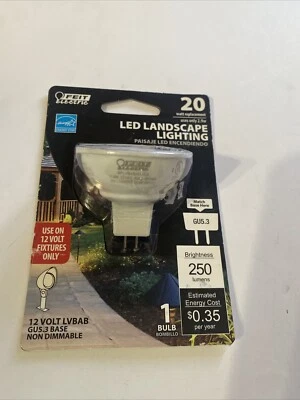 Feit Electric Landscape LED EQ MR16 Warm White G5.3 Base LED Light Bulb - Image 1 of 3