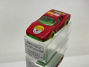 MATCHBOX FERRARI TESTAROSSA 1990-1992 MY FIRST MATCHBOX -RED 3inch- GOOD - 525 - Picture 1 of 6