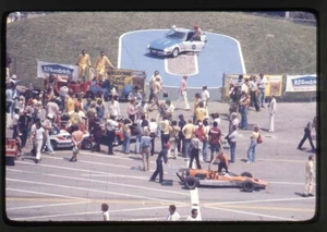 Lee Pitman #57 Lola T240 - 1976 IMSA Formula Atlantic Ontario - Vtg Race Slide - Picture 1 of 3